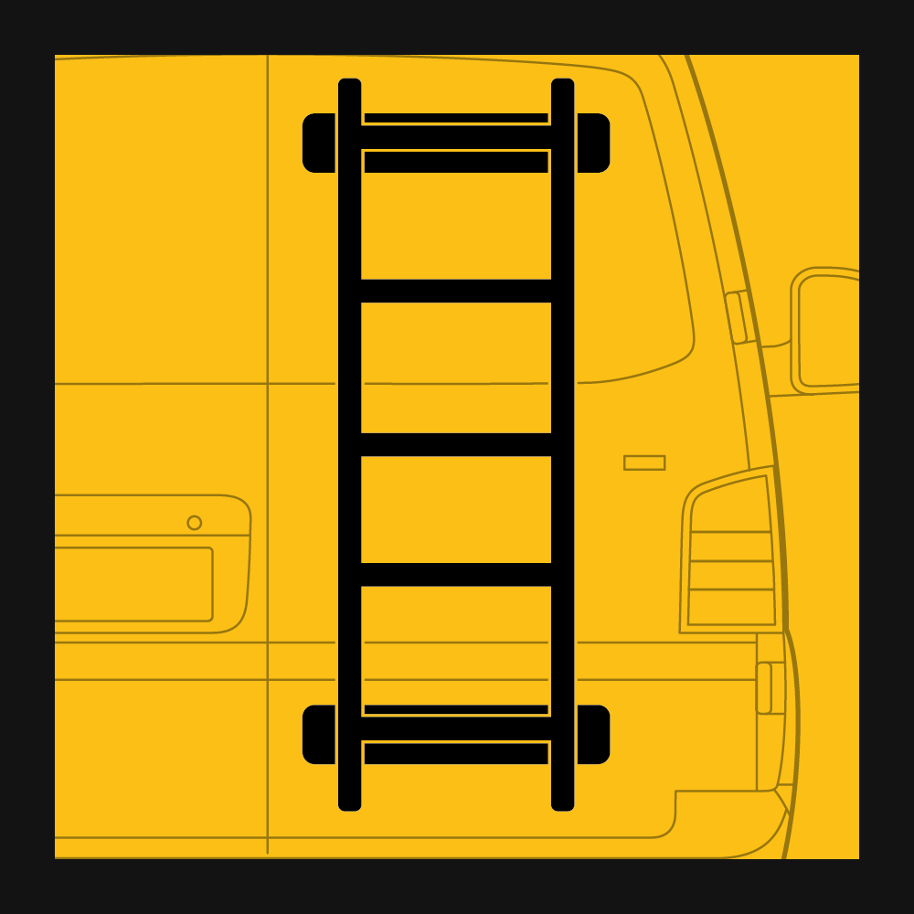 Rear Door Ladder